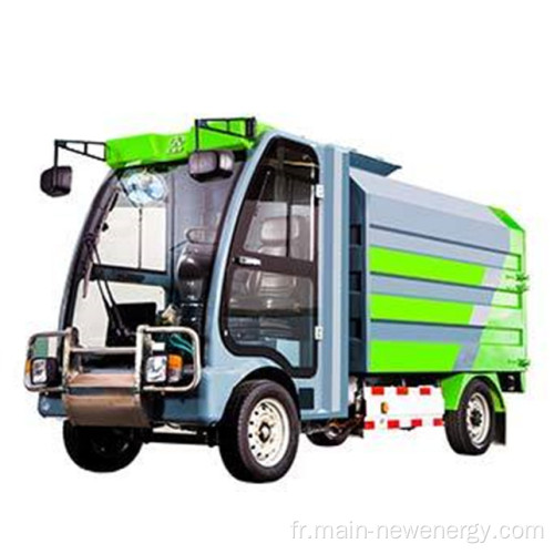 Véhicule de transport de déchets électriques